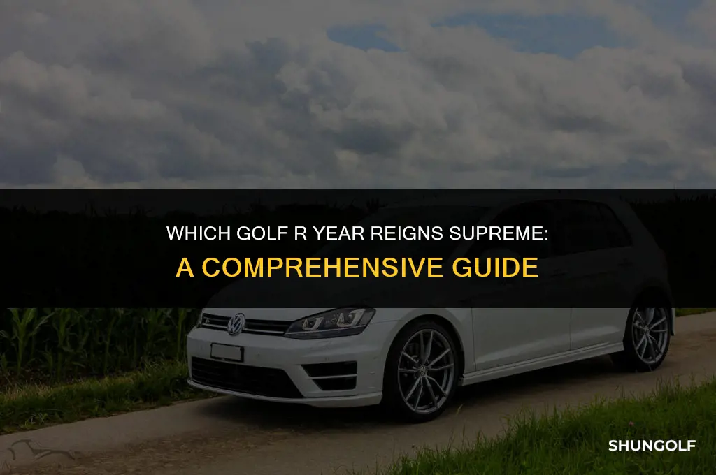 what year golf r is the best