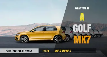 Golf MK7: The Year and Model Mystery