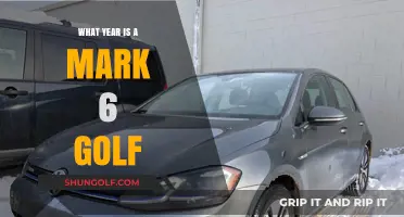 Discovering the Mark 6 Golf's Production Year and History