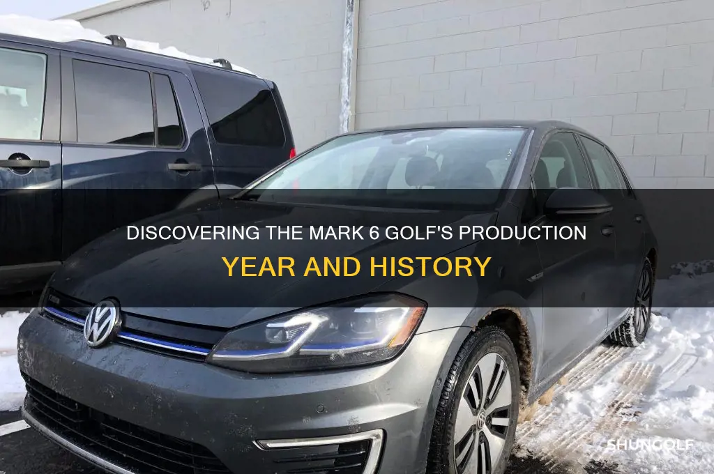 what year is a mark 6 golf
