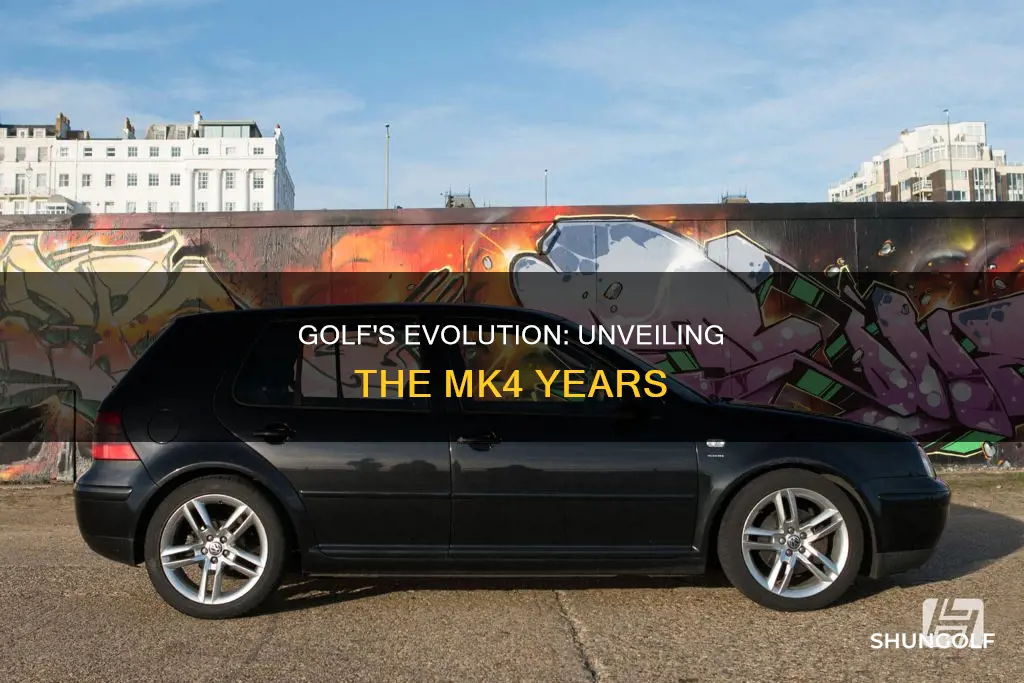 what year is a mk4 golf