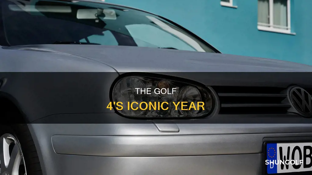 what year is golf 4