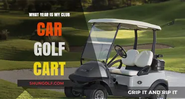 Identifying Your Club Car Golf Cart's Model Year: A Comprehensive Guide