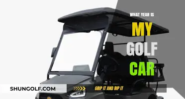 Golf Cars: Identifying the Year of Manufacture