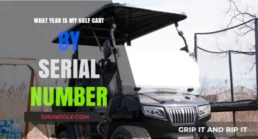 Identify Your Golf Cart's Year Using Its Serial Number Guide