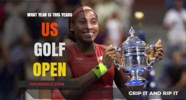 Discover the Year of This Year's US Golf Open Championship