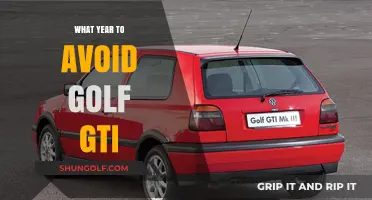 Golf GTI: The Years to Avoid and Why