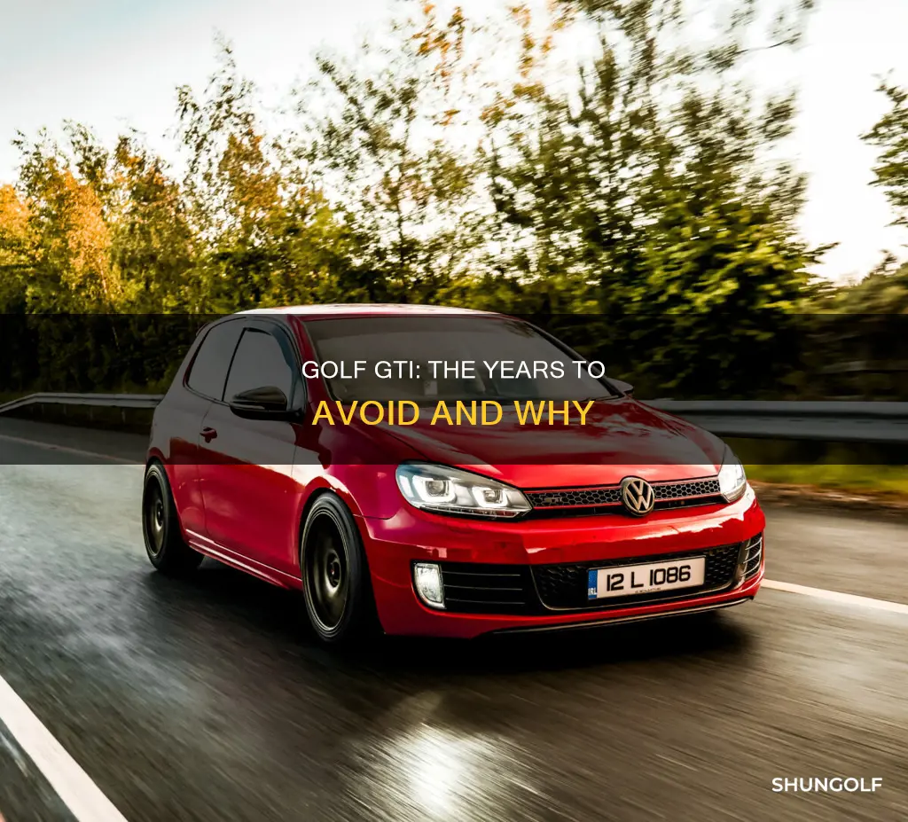 what year to avoid golf gti