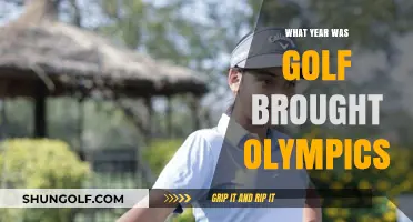 Golf's Olympic History: A Century-Long Journey