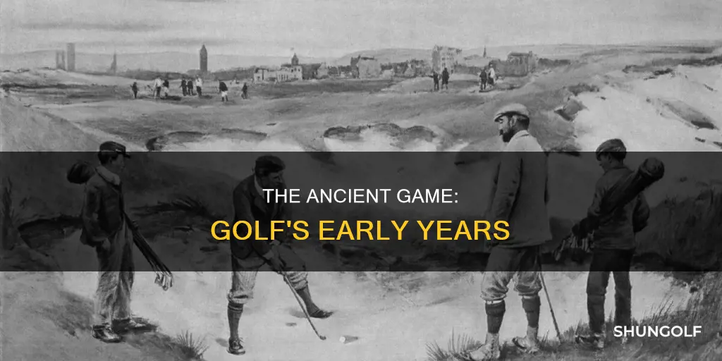 what year was golf invented
