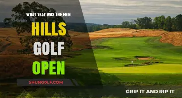 Erin Hills Golf Open: The Year It Made History