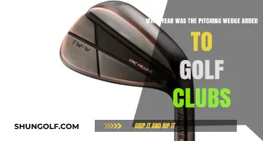 When Did the Pitching Wedge Join Golf Club Sets?