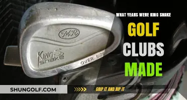King Snake Golf Clubs: Production Years and History Revealed