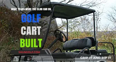 Club Car DS Golf Cart Production Years: A Comprehensive Guide