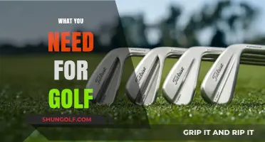 Golf Gear: Essentials for Getting Started