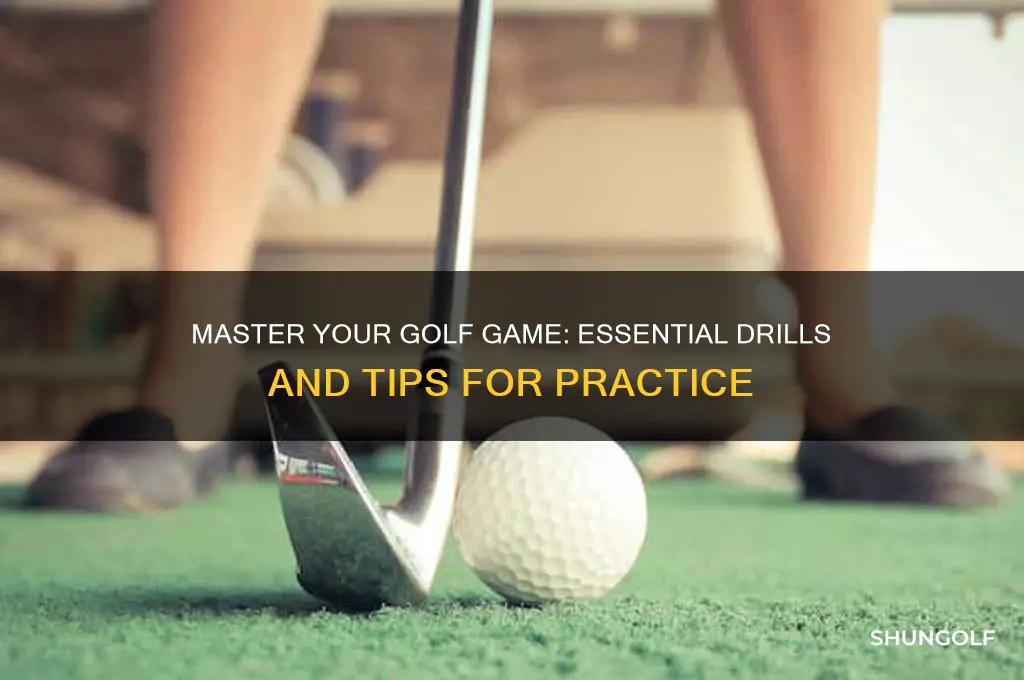 what you should do at golf practice