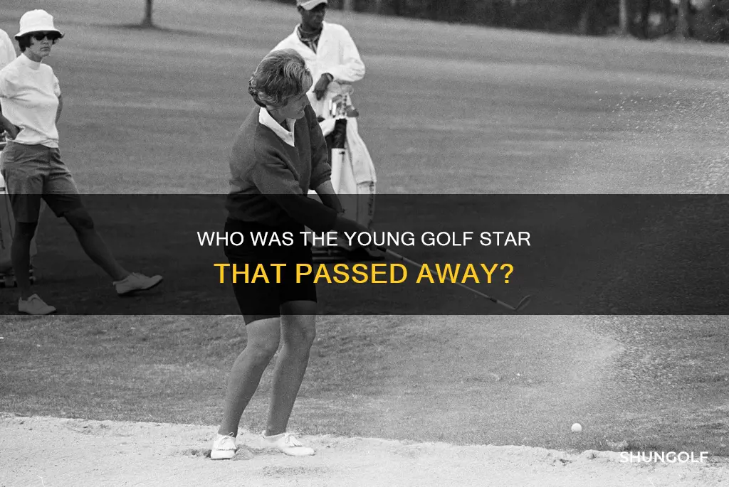 what young golfer died