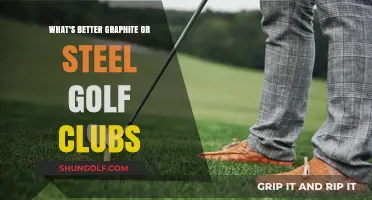 Graphite vs. Steel Golf Clubs: Which Material Enhances Your Game?