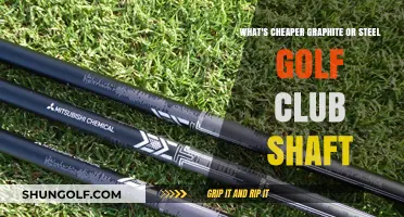 Graphite vs. Steel Golf Shafts: Which Option Saves You Money?