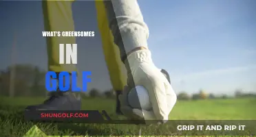Golf Greensomes: Team Play, Two Tees, One Hole