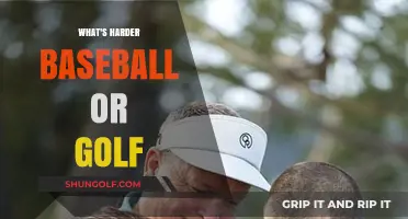 Which Sport is Tougher: Baseball or Golf?