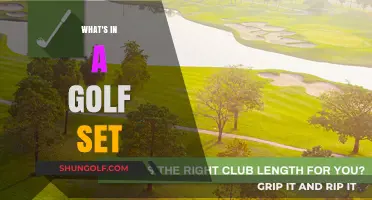 Golf Set Components: What's in the Bag?