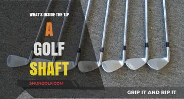 Unveiling the Secrets: What's Inside the Tip of a Golf Shaft?