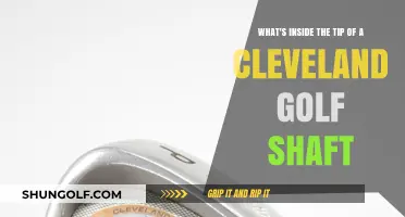 Unveiling the Secrets: Inside the Tip of a Cleveland Golf Shaft