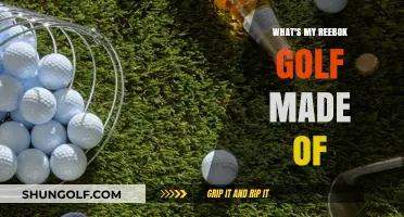 Unveiling Reebok Golf's Composition: Materials Behind Your Favorite Gear
