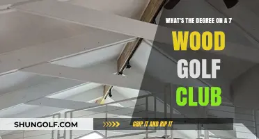 Understanding the Loft Degree of a 7 Wood Golf Club