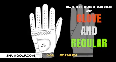 Cadet Golf Glove vs. Regular: Key Differences Explained