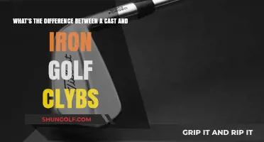 Cast vs. Forged Iron Golf Clubs: Key Differences Explained