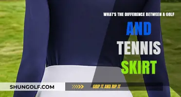 Golf vs. Tennis Skirts: Key Differences in Style and Function