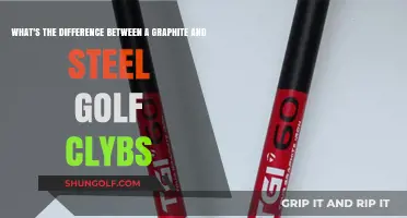 Graphite vs. Steel Golf Clubs: Key Differences and Performance Insights