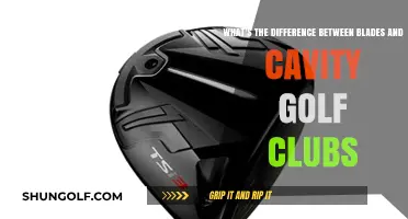 Blades vs. Cavity Backs: Understanding Golf Club Differences