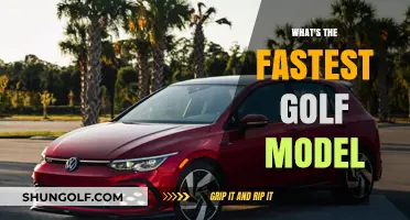 Golf's Speedster: Unlocking the Fastest Model's Secrets