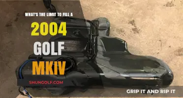 Maxing Out Your 2004 Golf MkIV: Fuel Capacity Limits Explained