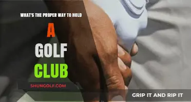 Mastering Your Golf Grip: The Proper Way to Hold a Golf Club