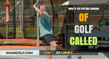 Putting's Standalone Sport: Discover the Golf-Inspired Game's Unique Name