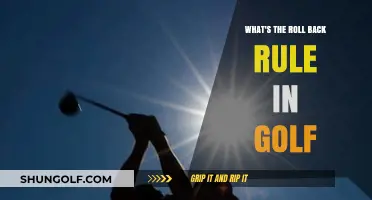Understanding Golf's Roll Back Rule: Purpose, Impact, and Implementation