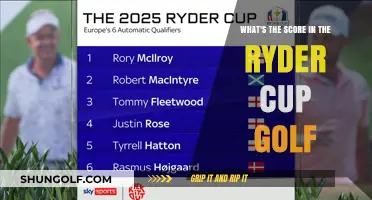 Ryder Cup Golf Score Update: Who's Leading the Battle?