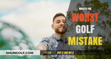 Golfing Goof: The Worst Mistake You Can Make