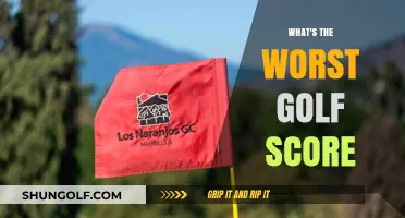 Golfing Disaster: The Worst Score You Can Get