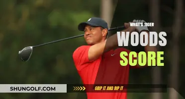 Tiger Woods' Scores: A Golf Legend's Performance