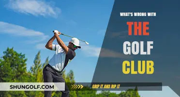 Unraveling the Issues: What’s Really Wrong with the Golf Club?
