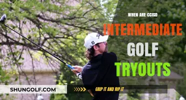 Golf Tryouts: CCISD Intermediate Dates Revealed