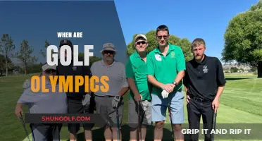 Golf Olympics: When and Where?