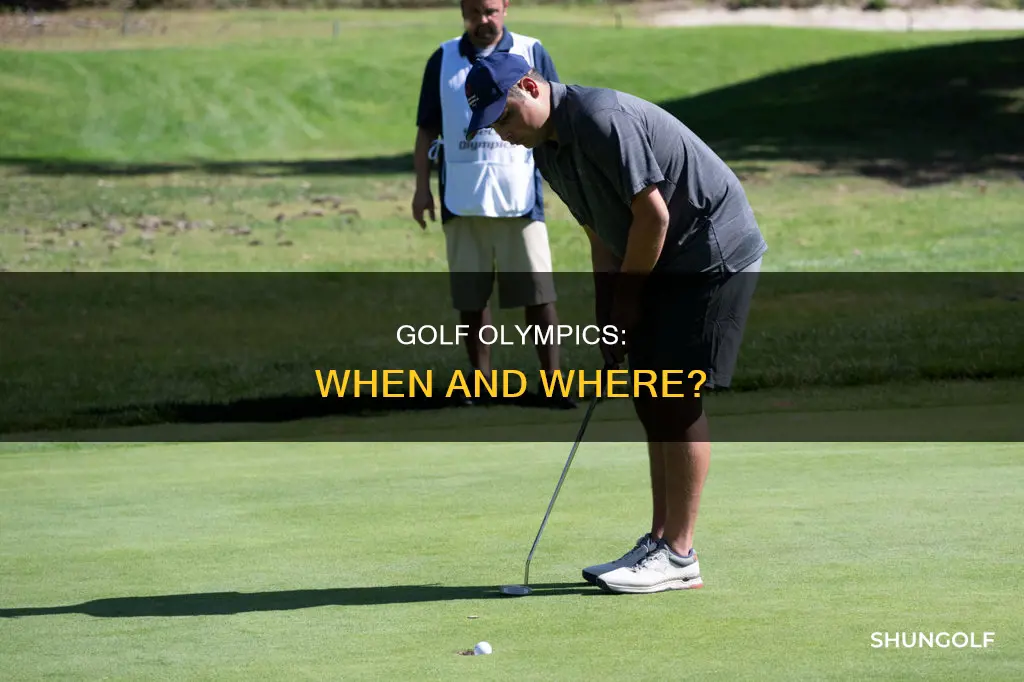 when are golf olympics