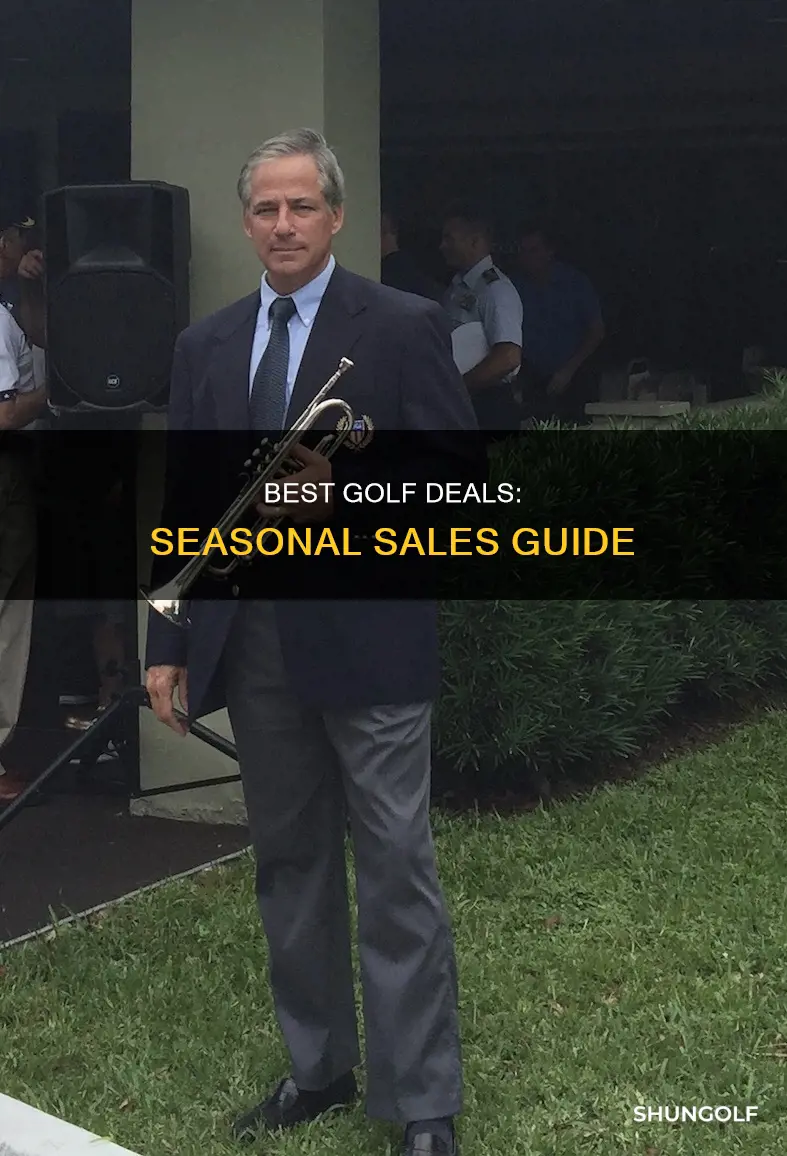 when are golf sales
