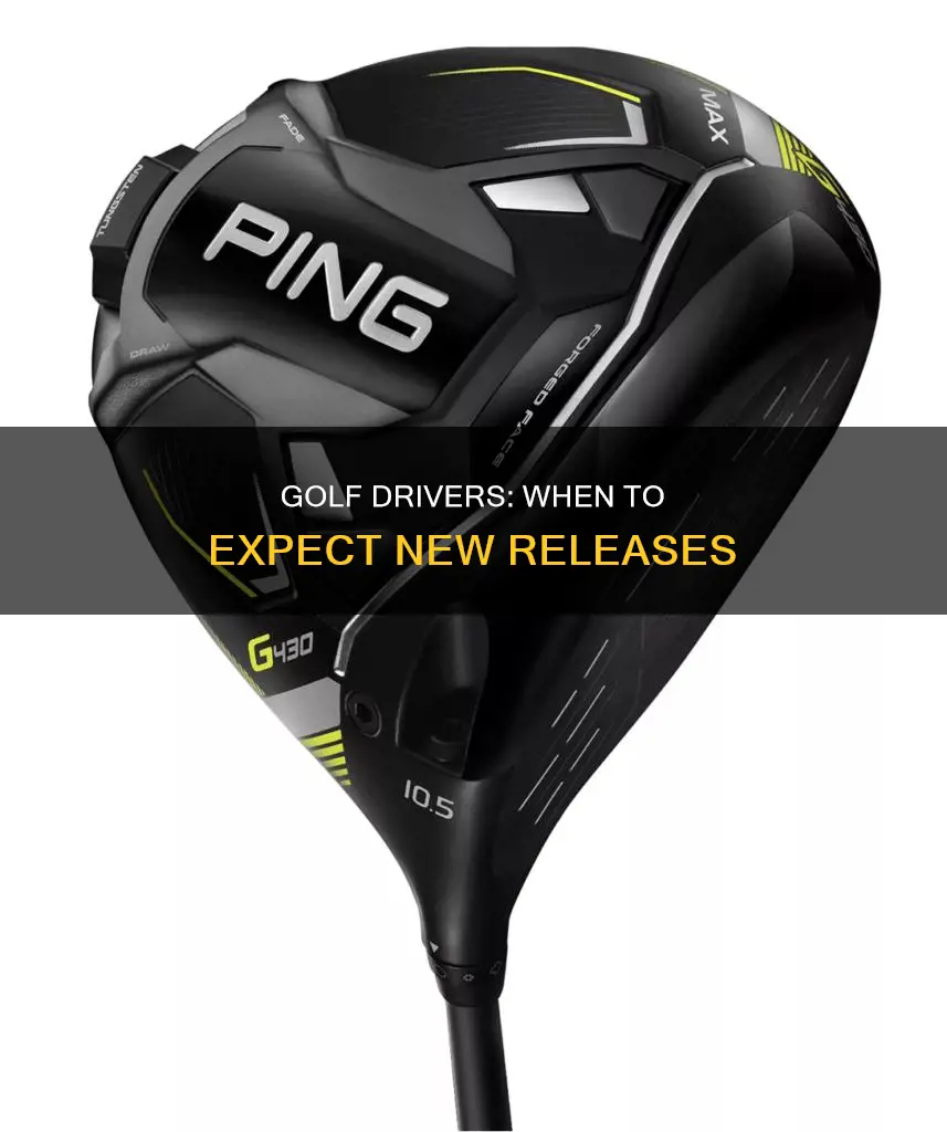 when are new golf drivers released